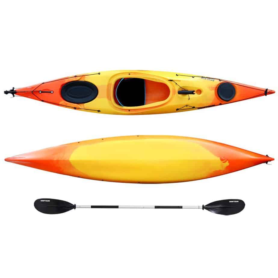 Driftsun Sculpin 12.5 foot long Rotomolded Sit-In Kayak kayaksboats