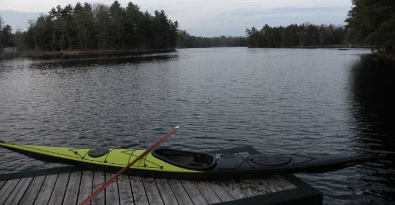 Lake kayaking kayaksboats