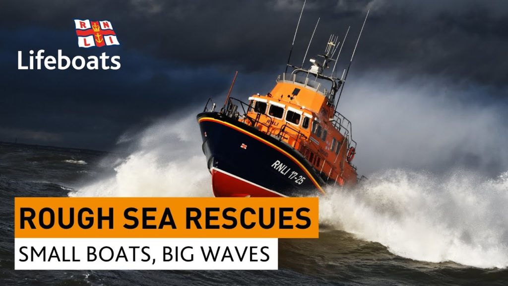 Roughest RNLI lifeboat rescues in huge waves and stormy seas kayaksboats