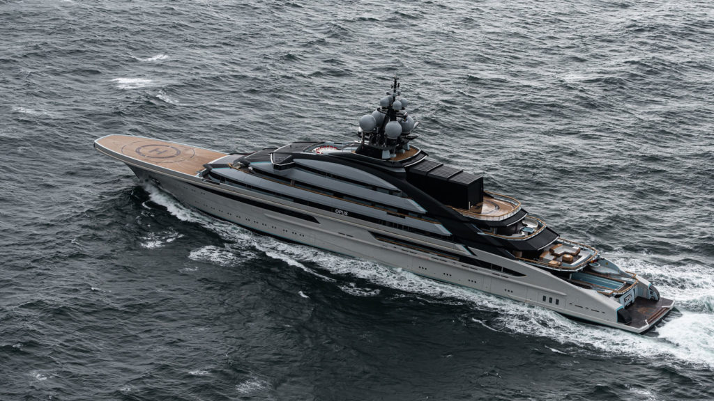 NORD New SUPERYACHT with its own HELICOPTER kayaksboats