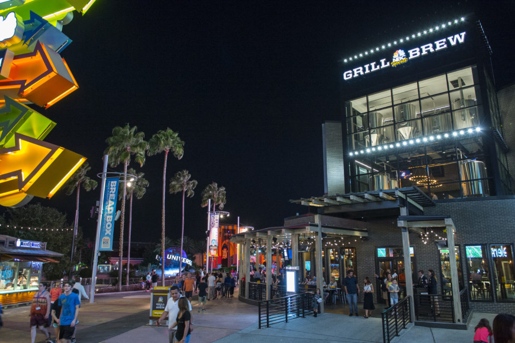 NBC Sports Grill and Brew at Universal Orlando's CityWalkkayaksboats
