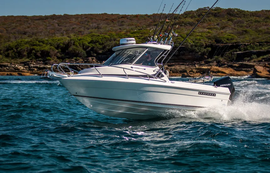 Seafarer Vagabond 6 6 Hard Top, Australia's number one game fishing trailer boat kayaksboats