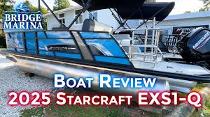 Boat Review 2025 Starcraft EXS1-Q with a 115 HP Mercury Engine with Bridge Marina kayaksboats