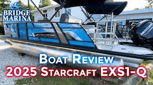 Boat Review: 2025 Starcraft EXS1-Q with a 115 HP Mercury Engine with Bridge Marina kayaksboats