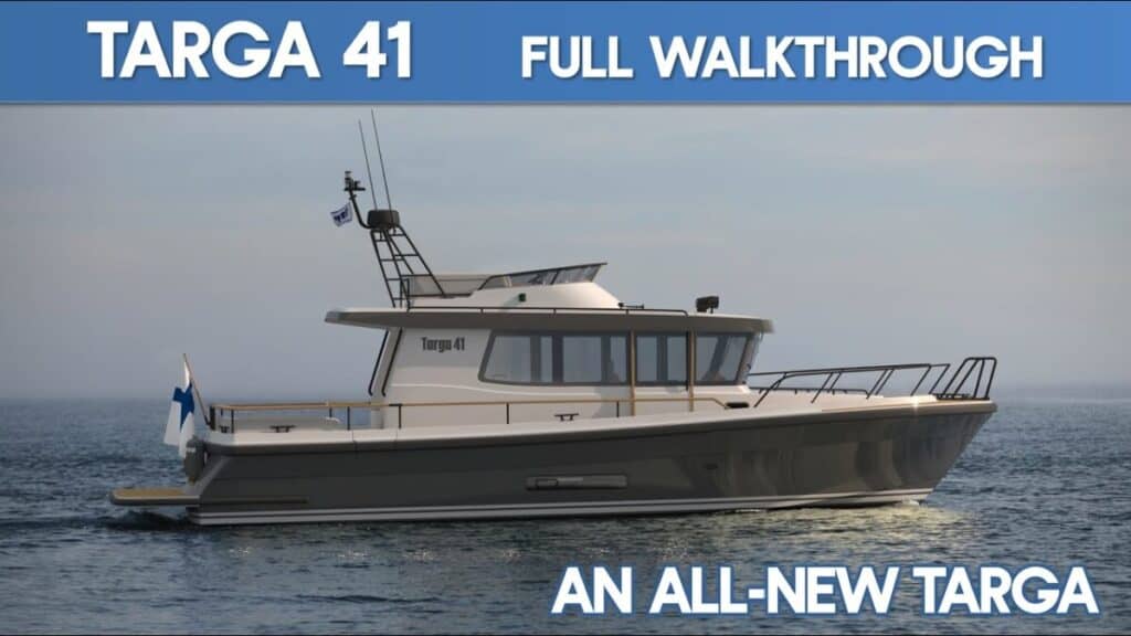 WINNER - Best Adventure Boat of 2025 Targa 41 walkthrough tour kayaksboats