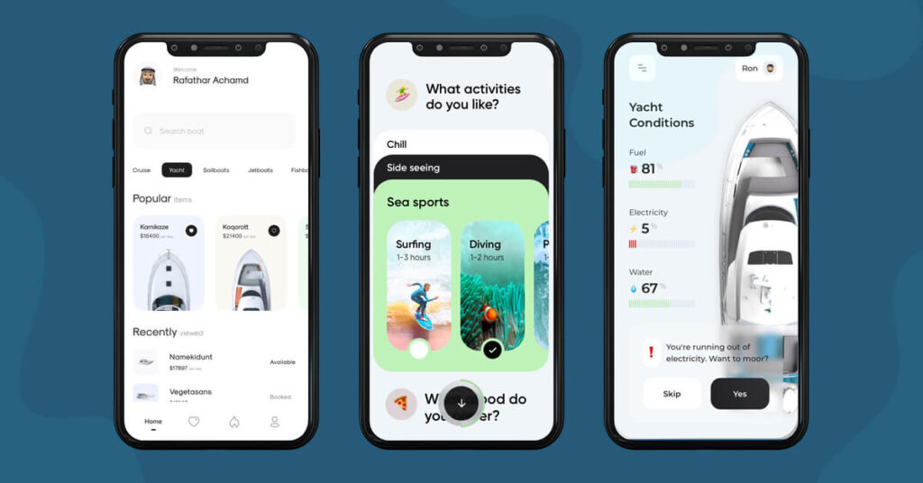 How to build an app for your Boating Business kayaksboats
